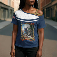 Personalized 22nd United States Colored Troops Cross Shoulder Shirt E Pluribus Unum - Wonder Print Shop