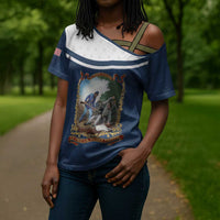 Personalized 22nd United States Colored Troops Cross Shoulder Shirt E Pluribus Unum - Wonder Print Shop