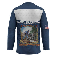 Personalized 22nd United States Colored Troops Hockey Jersey E Pluribus Unum - Wonder Print Shop