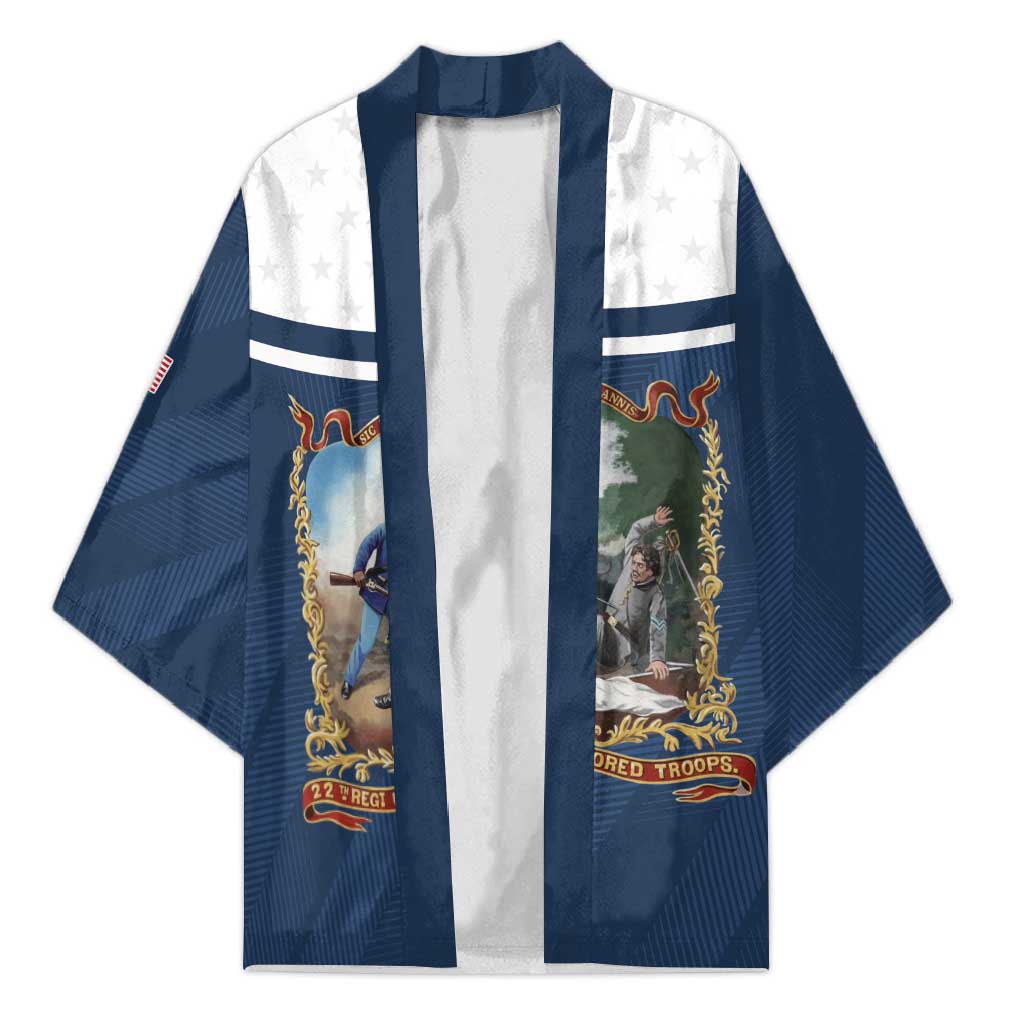 Personalized 22nd United States Colored Troops Kimono E Pluribus Unum - Wonder Print Shop