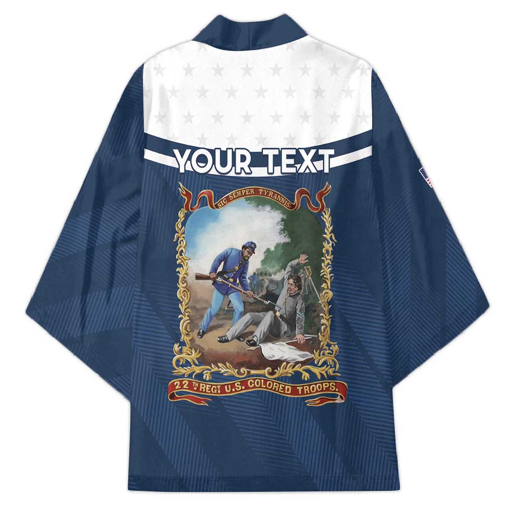 Personalized 22nd United States Colored Troops Kimono E Pluribus Unum - Wonder Print Shop