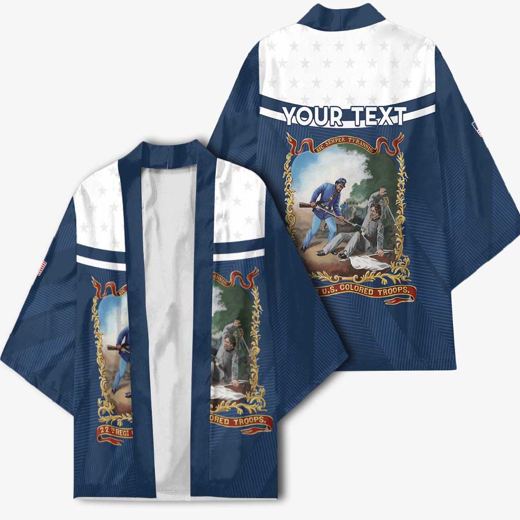 Personalized 22nd United States Colored Troops Kimono E Pluribus Unum - Wonder Print Shop