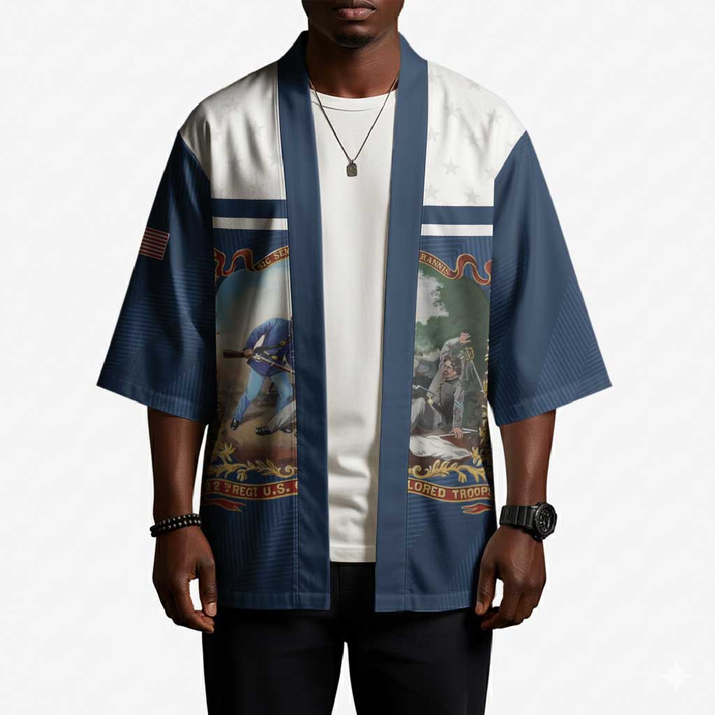 Personalized 22nd United States Colored Troops Kimono E Pluribus Unum - Wonder Print Shop