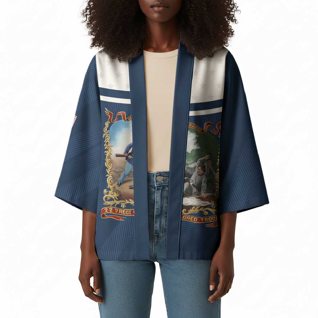 Personalized 22nd United States Colored Troops Kimono E Pluribus Unum - Wonder Print Shop