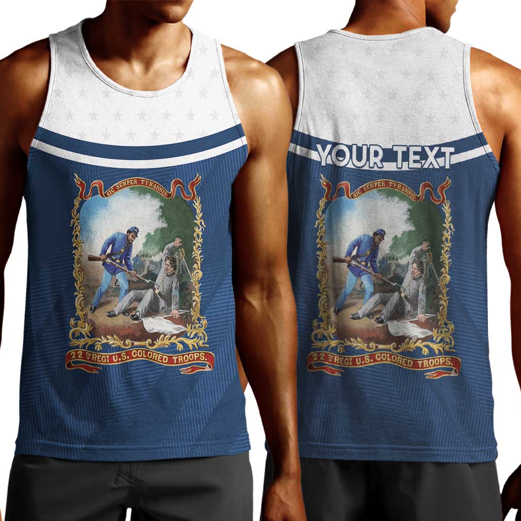 Personalized 22nd United States Colored Troops Men Tank Top E Pluribus Unum - Wonder Print Shop