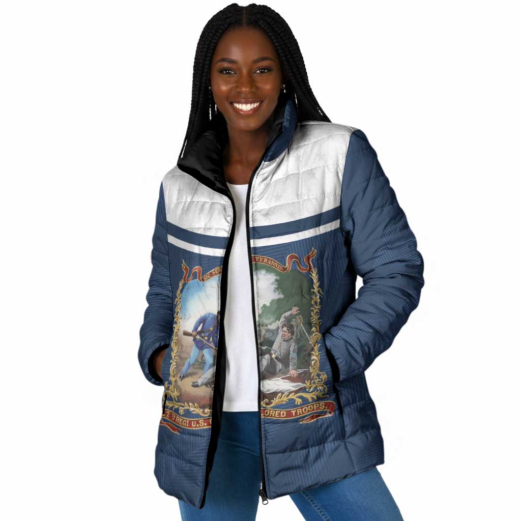 Personalized 22nd United States Colored Troops Padded Jacket E Pluribus Unum - Wonder Print Shop