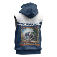 Personalized 22nd United States Colored Troops Sleeveless Hoodie E Pluribus Unum - Wonder Print Shop
