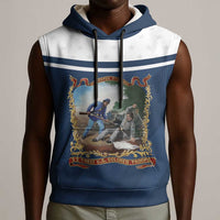 Personalized 22nd United States Colored Troops Sleeveless Hoodie E Pluribus Unum - Wonder Print Shop