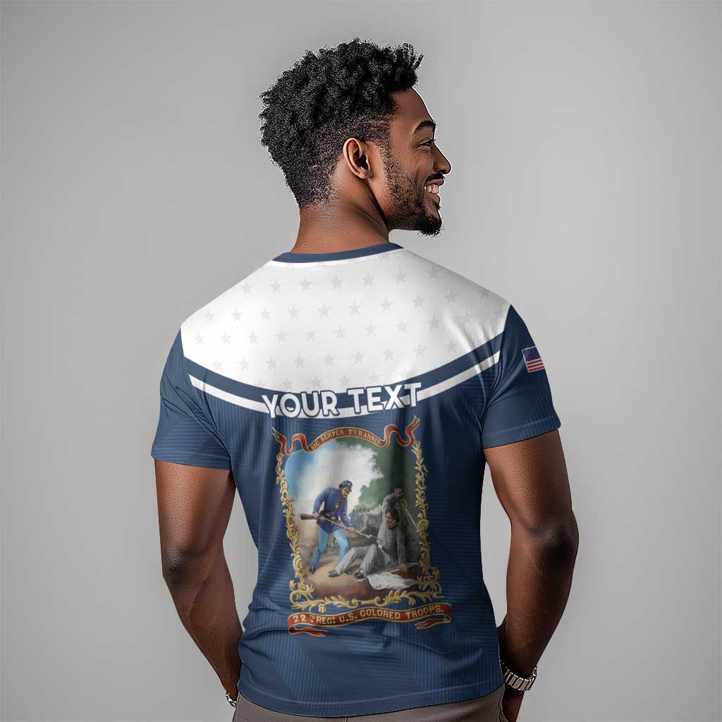 Personalized 22nd United States Colored Troops T shirt E Pluribus Unum - Wonder Print Shop