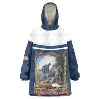Personalized 22nd United States Colored Troops Wearable Blanket Hoodie E Pluribus Unum - Wonder Print Shop