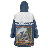 Personalized 22nd United States Colored Troops Wearable Blanket Hoodie E Pluribus Unum - Wonder Print Shop