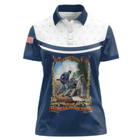 Personalized 22nd United States Colored Troops Women Polo Shirt E Pluribus Unum - Wonder Print Shop