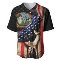 3rd United States Colored Troops Baseball Jersey Flag of Freedom - Wonder Print Shop