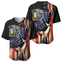 3rd United States Colored Troops Baseball Jersey Flag of Freedom - Wonder Print Shop