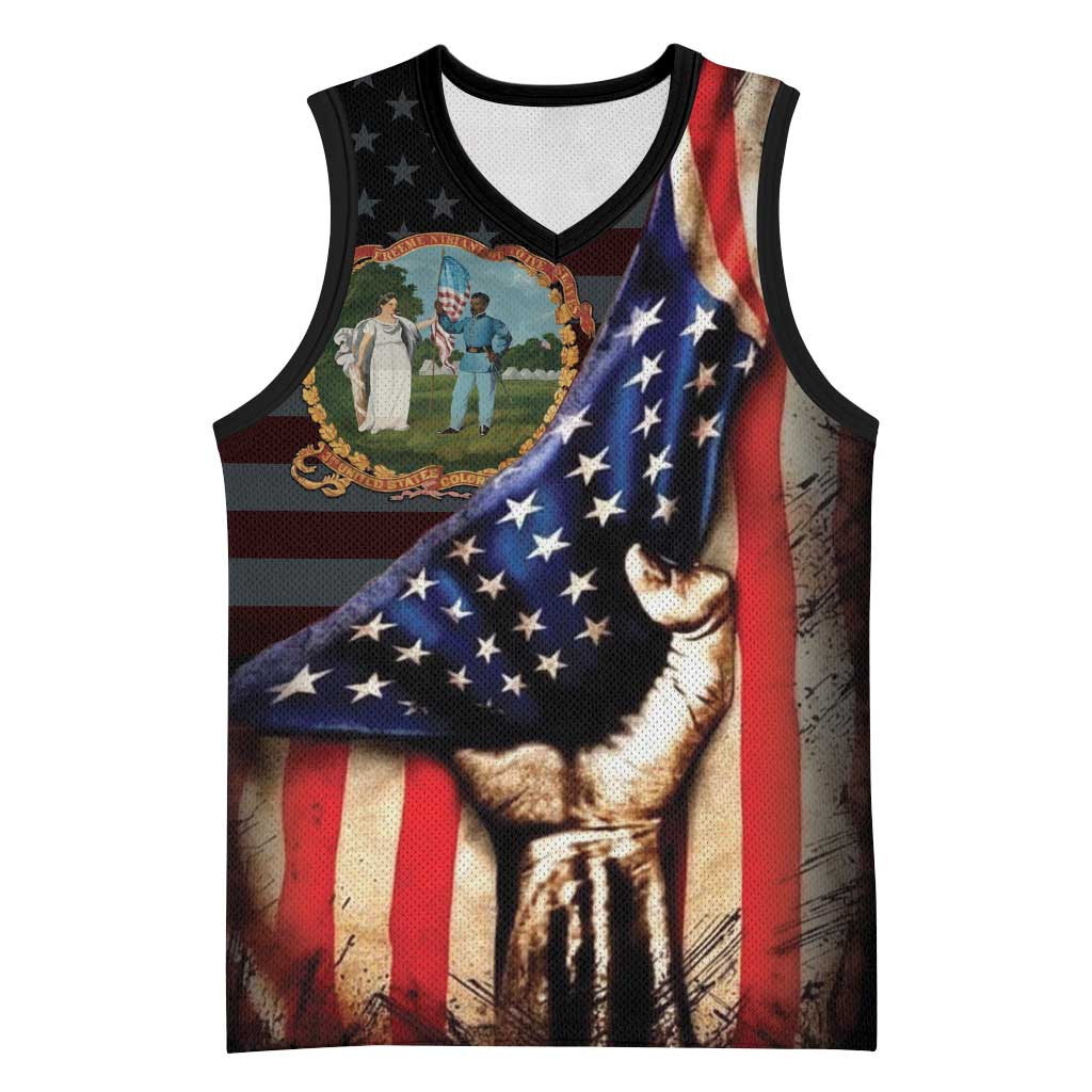 3rd United States Colored Troops Basketball Jersey Flag of Freedom - Wonder Print Shop