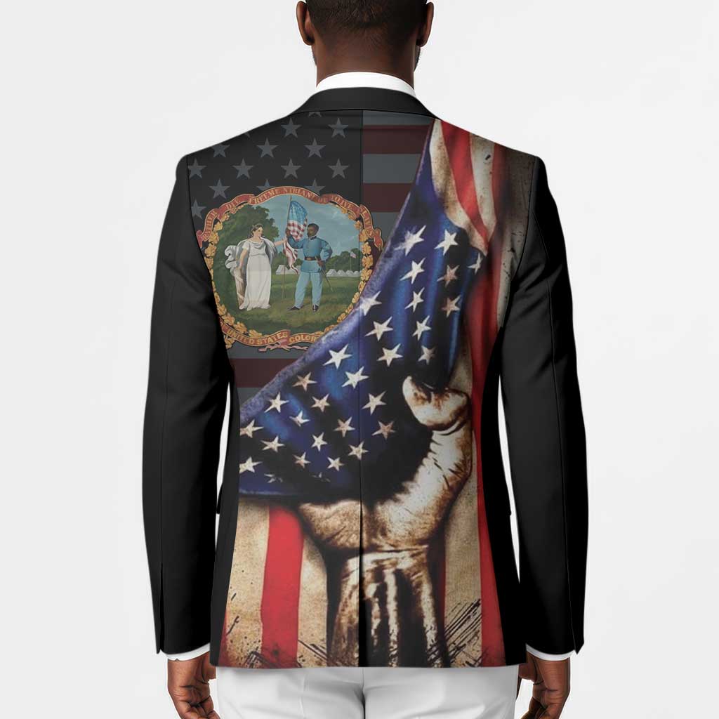 3rd United States Colored Troops Blazer Flag of Freedom - Wonder Print Shop