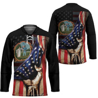 3rd United States Colored Troops Hockey Jersey Flag of Freedom - Wonder Print Shop