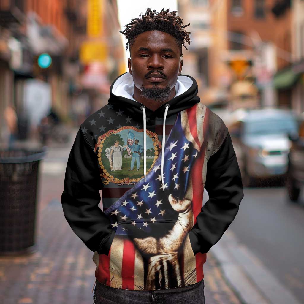 3rd United States Colored Troops Hoodie Flag of Freedom - Wonder Print Shop