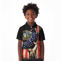 3rd United States Colored Troops Kid Polo Shirt Flag of Freedom - Wonder Print Shop