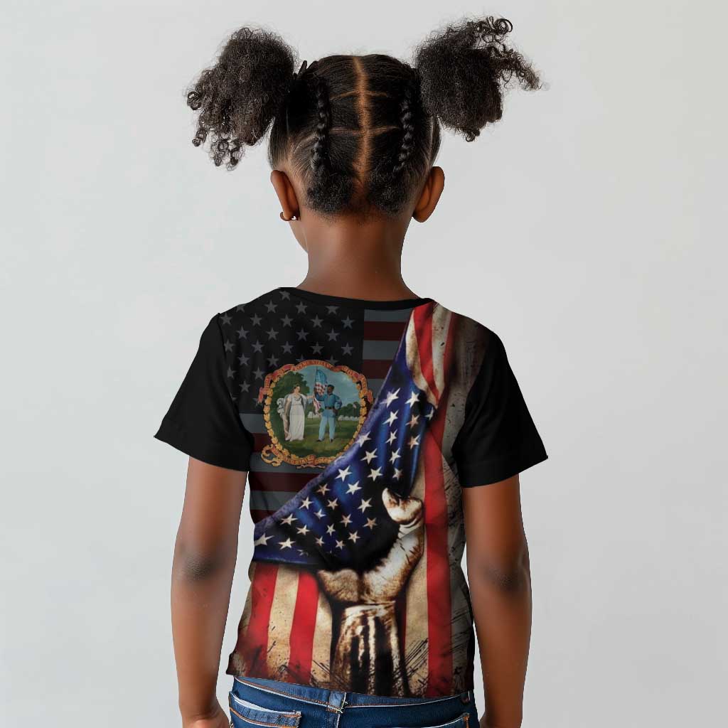3rd United States Colored Troops Kid T shirt Flag of Freedom - Wonder Print Shop