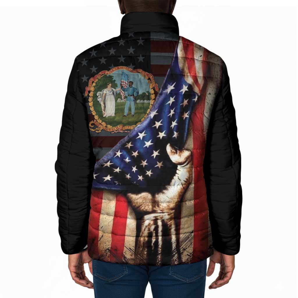 3rd United States Colored Troops Padded Jacket Flag of Freedom - Wonder Print Shop
