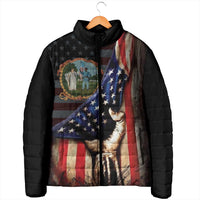 3rd United States Colored Troops Padded Jacket Flag of Freedom - Wonder Print Shop