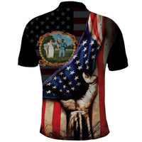 3rd United States Colored Troops Polo Shirt Flag of Freedom - Wonder Print Shop