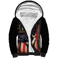 3rd United States Colored Troops Sherpa Hoodie Flag of Freedom - Wonder Print Shop