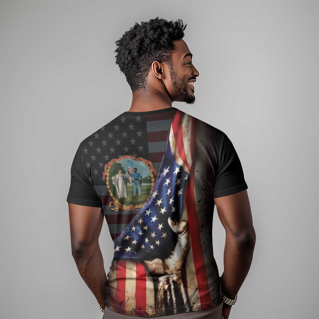 3rd United States Colored Troops T shirt Flag of Freedom - Wonder Print Shop
