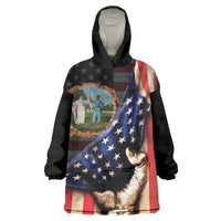 3rd United States Colored Troops Wearable Blanket Hoodie Flag of Freedom - Wonder Print Shop