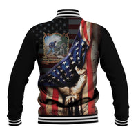 22nd United States Colored Troops Baseball Jacket Flag of Freedom - Wonder Print Shop