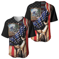 22nd United States Colored Troops Baseball Jersey Flag of Freedom - Wonder Print Shop