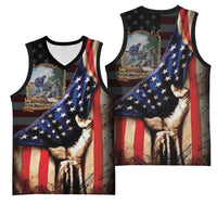 22nd United States Colored Troops Basketball Jersey Flag of Freedom - Wonder Print Shop