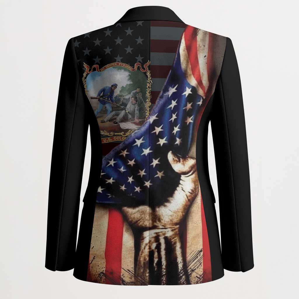 22nd United States Colored Troops Blazer Flag of Freedom - Wonder Print Shop