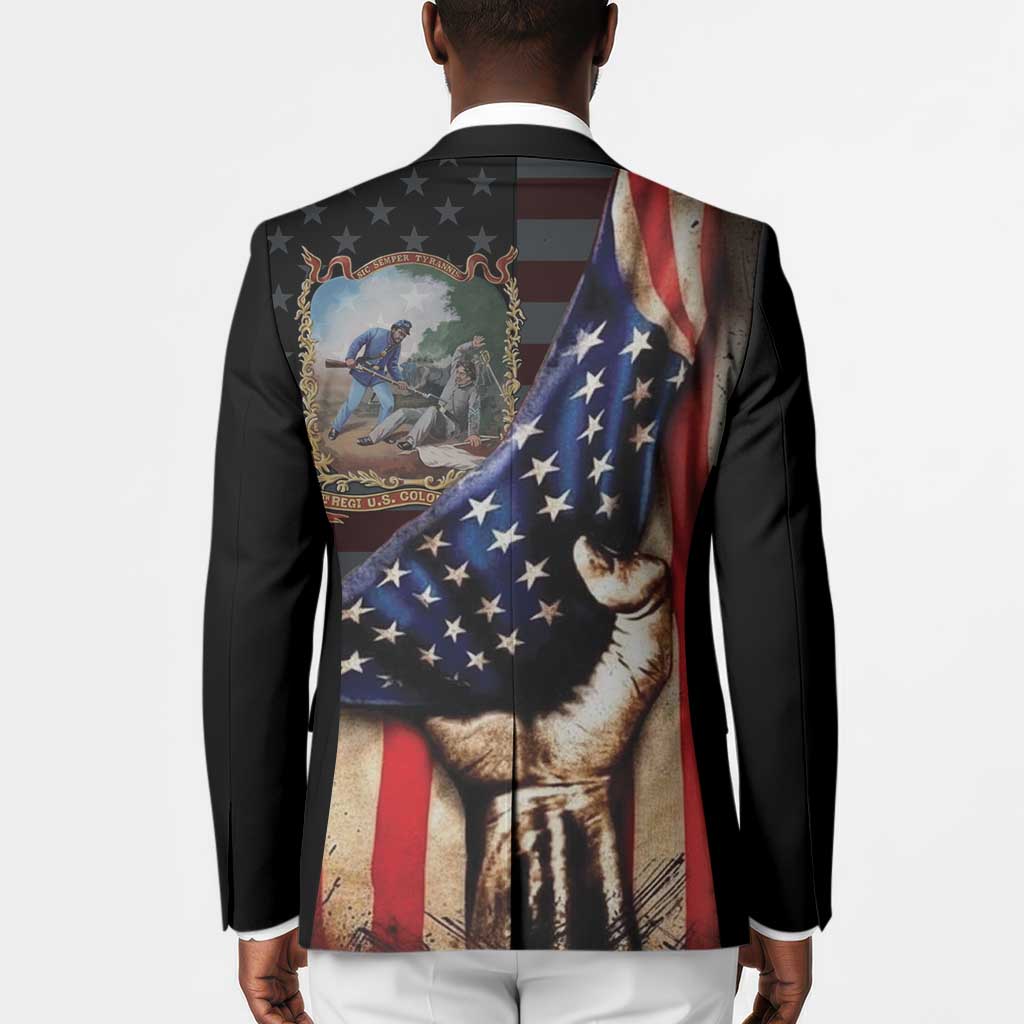 22nd United States Colored Troops Blazer Flag of Freedom - Wonder Print Shop