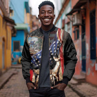 22nd United States Colored Troops Bomber Jacket Flag of Freedom - Wonder Print Shop
