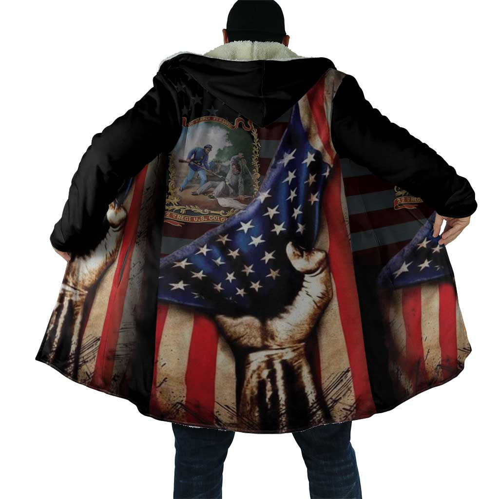 22nd United States Colored Troops Cloak Flag of Freedom - Wonder Print Shop
