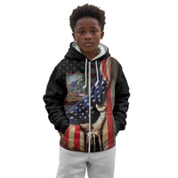 22nd United States Colored Troops Kid Hoodie Flag of Freedom - Wonder Print Shop