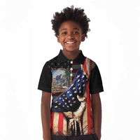 22nd United States Colored Troops Kid Polo Shirt Flag of Freedom - Wonder Print Shop