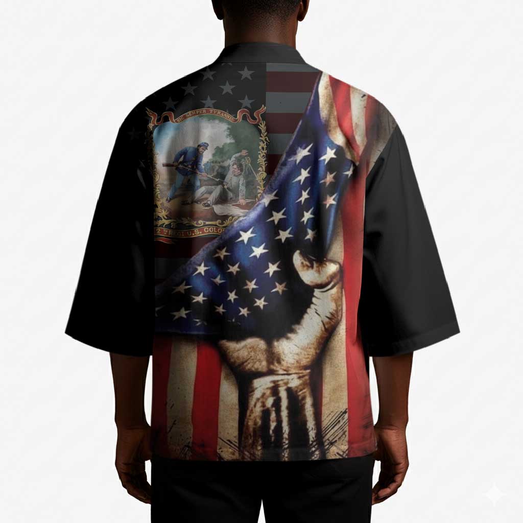 22nd United States Colored Troops Kimono Flag of Freedom - Wonder Print Shop