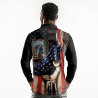 22nd United States Colored Troops Long Sleeve Polo Shirt Flag of Freedom - Wonder Print Shop