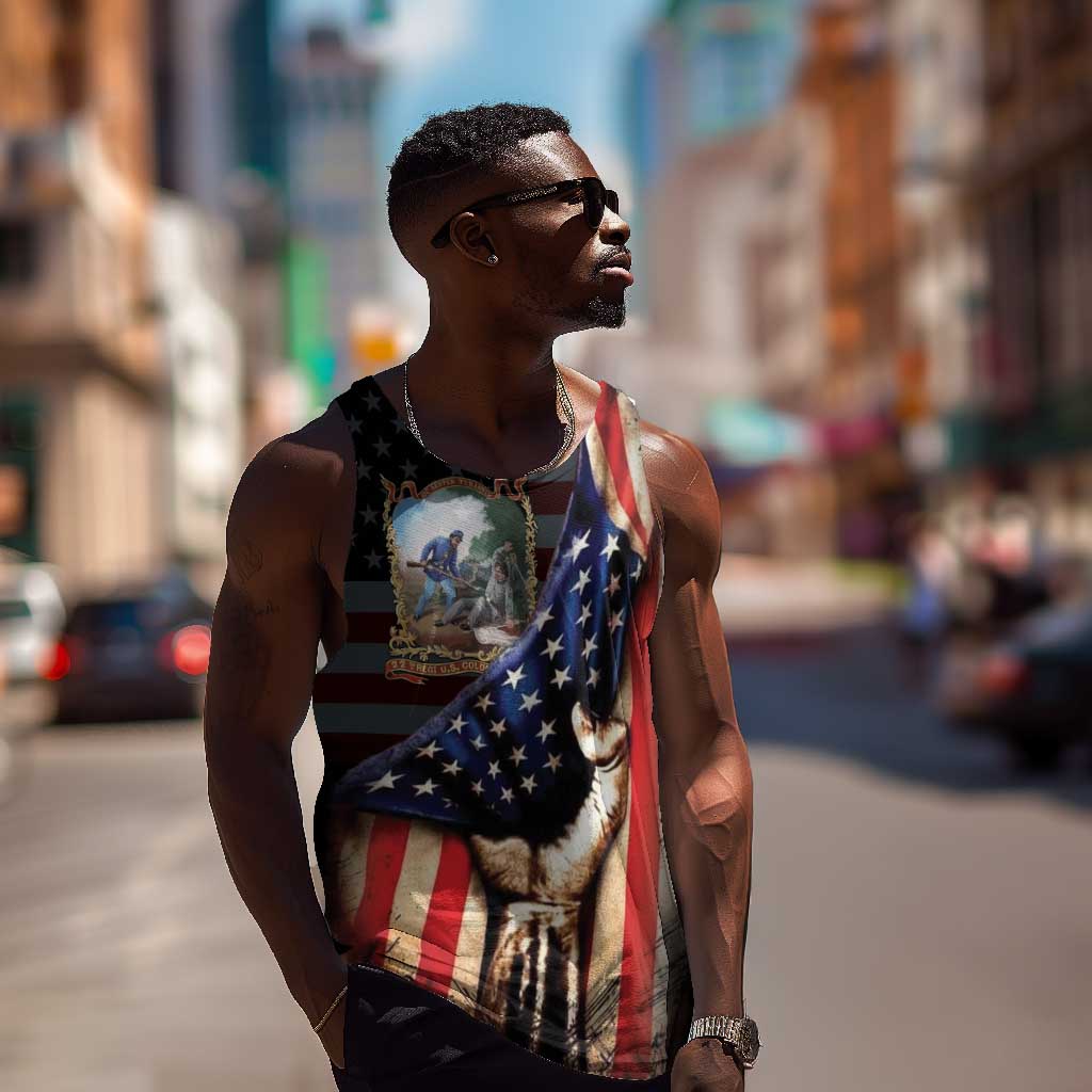 22nd United States Colored Troops Men Tank Top Flag of Freedom - Wonder Print Shop