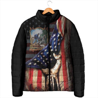 22nd United States Colored Troops Padded Jacket Flag of Freedom - Wonder Print Shop