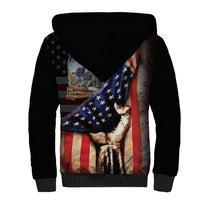 22nd United States Colored Troops Sherpa Hoodie Flag of Freedom - Wonder Print Shop