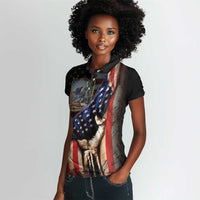 22nd United States Colored Troops Women Polo Shirt Flag of Freedom - Wonder Print Shop