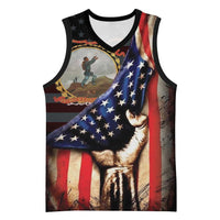 24th Regiment USCT Basketball Jersey Flag of Freedom - Wonder Print Shop