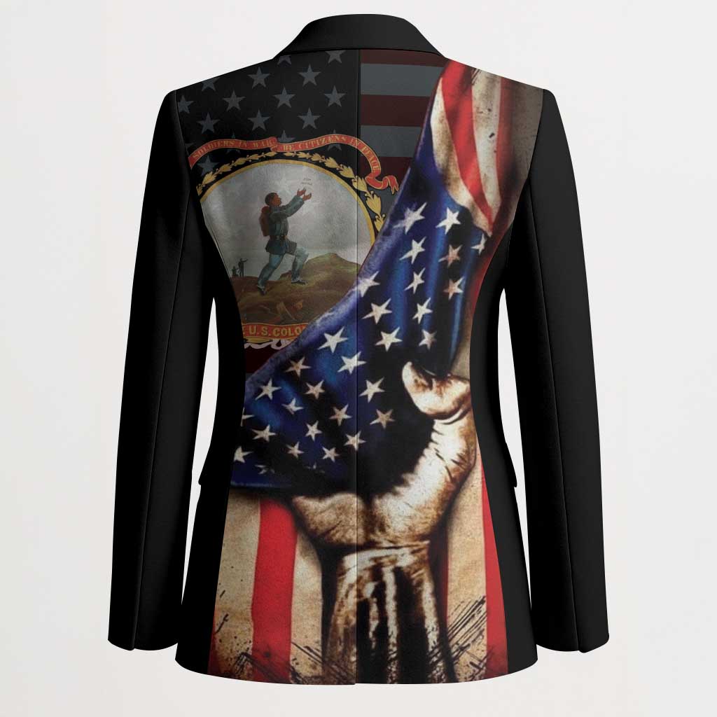 24th Regiment USCT Blazer Flag of Freedom - Wonder Print Shop