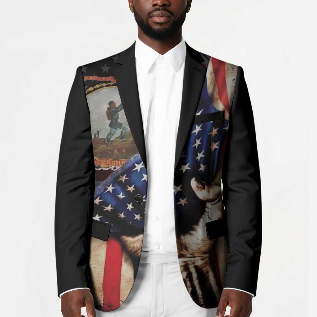 24th Regiment USCT Blazer Flag of Freedom - Wonder Print Shop