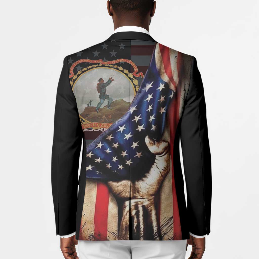 24th Regiment USCT Blazer Flag of Freedom - Wonder Print Shop