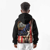 24th Regiment USCT Kid Hoodie Flag of Freedom - Wonder Print Shop